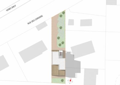 cabinet médical logements intermédiaires construction envie d'architecture réalisations habitat plan