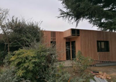 chantier réalisations salon massage envie d'architecture bâtiment habitat